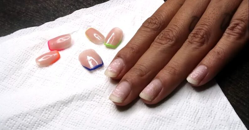 Remove acrylic nails